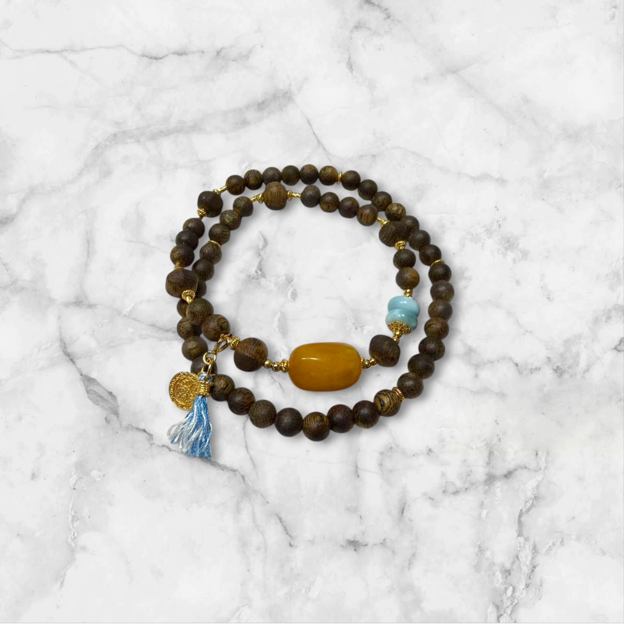 Mutil-Products Hetian Jade & Agarwood Set