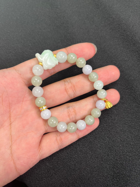 Bracelet Natural Jadeite