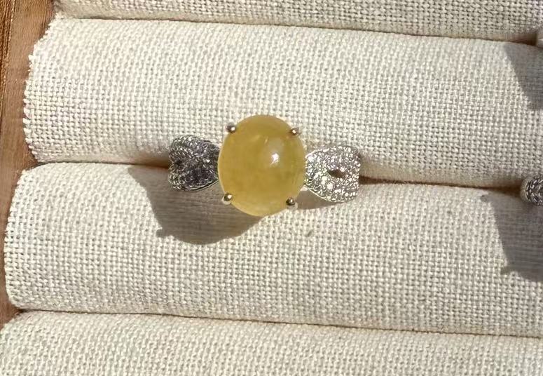 Natural Jadeite Ring