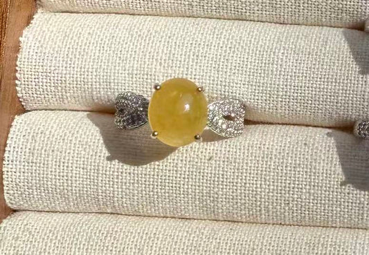 Natural Jadeite Ring