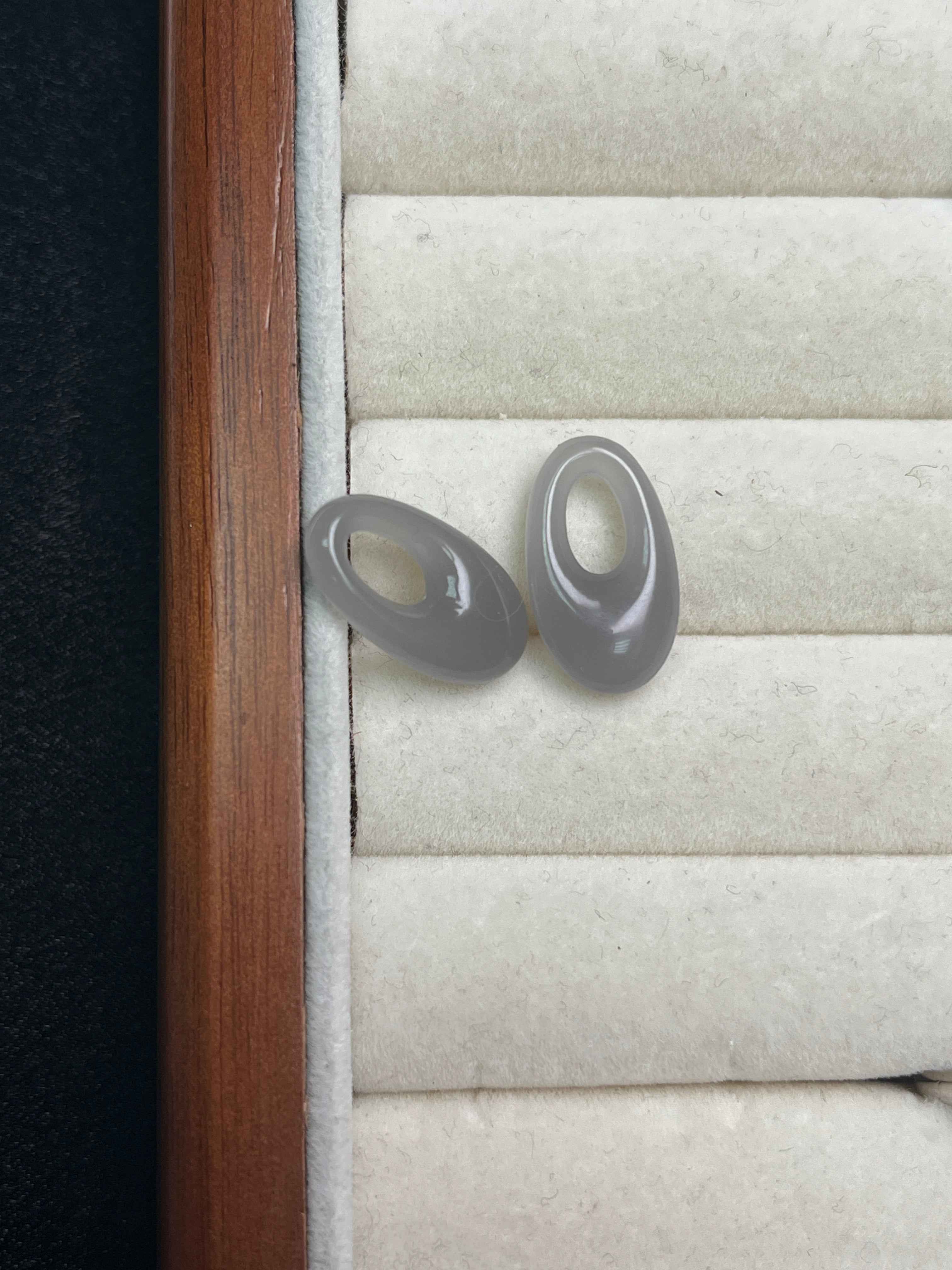 HeTian Jade earrings