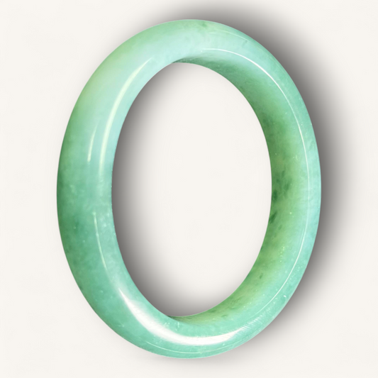 绿色翡翠手镯 | Jadeite Bangle
