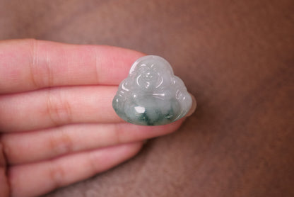 Buddha Design: Natural Jade Pendant