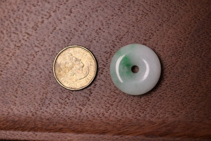 Elegant Jade Circle Pendant