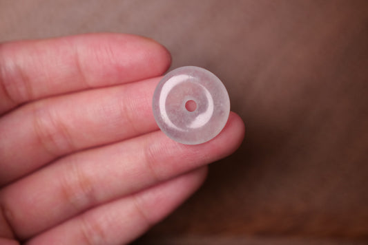 Icy jadeite Circle Pendant