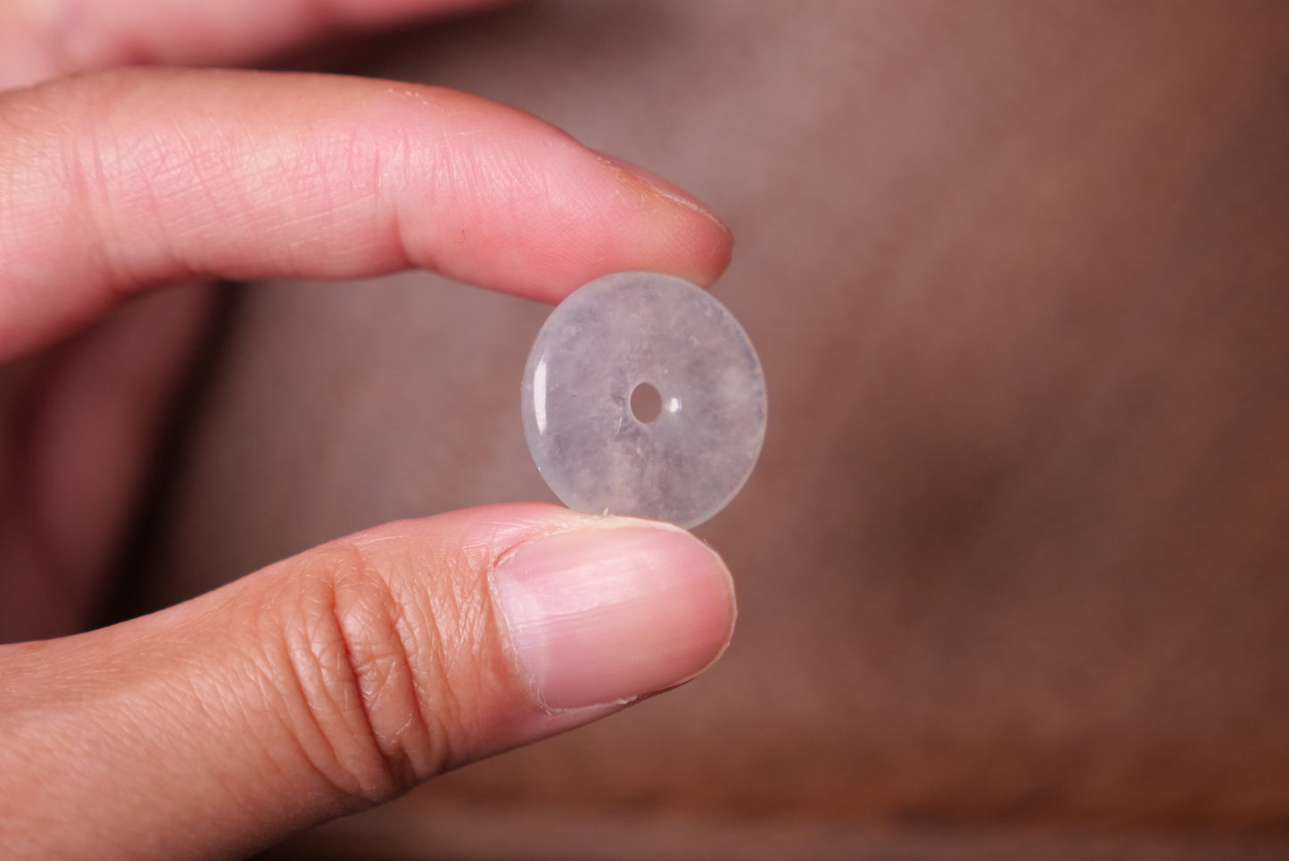 Icy jadeite Circle Pendant