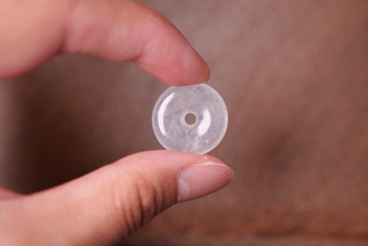 Icy jadeite Circle Pendant